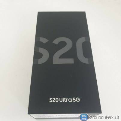 „Samsung Galaxy S20 Ultra“ (5G) G988N 256GB „Cosmic Grey Snapdragon“