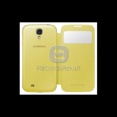 Samsung galaxy s4 s view geltonas dėklas NAUJAS