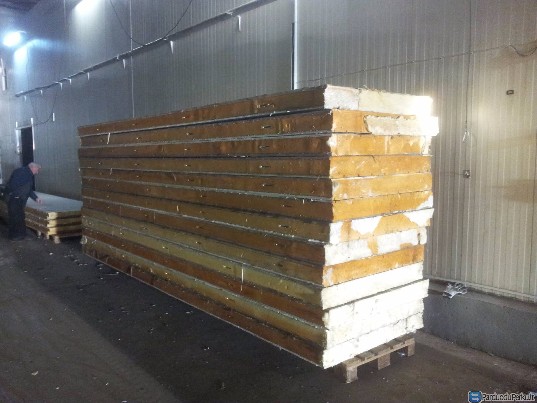 Sandwich naudotos plokštės