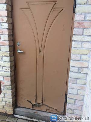 Šarvuotų durų apdailos plokščių keitimas