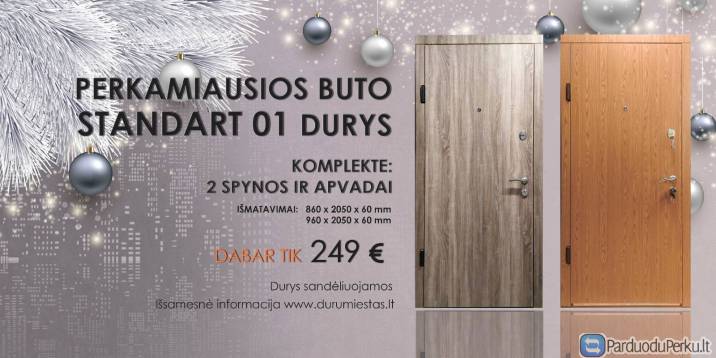 Šarvuotos durys Akcija!