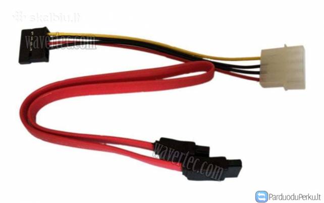 Sata 2 sata 3 kabeliai , pata šleifai Kaunas 0.30 ct