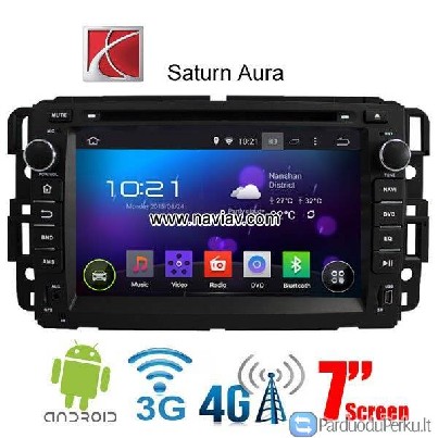 Saturn Aura Android 4.4 Car radio WIFI 3G DVD GPS