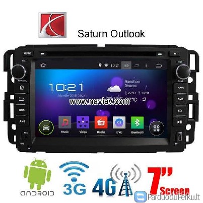 Saturn Outlook Android 4.4 Car Radio WIFI 3G DVD