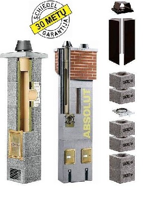 Schiedel Rondo Plus kaminas su 42% nuolaida !