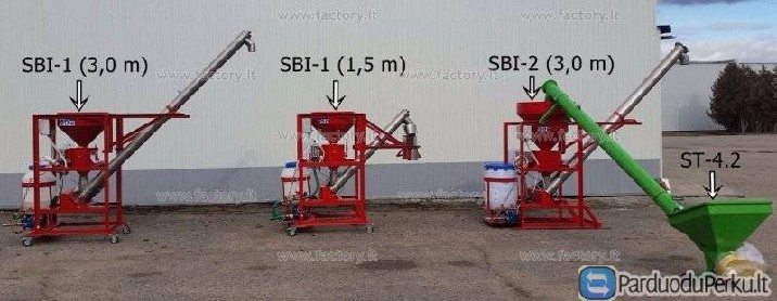 Sėklų beicavimo mašina