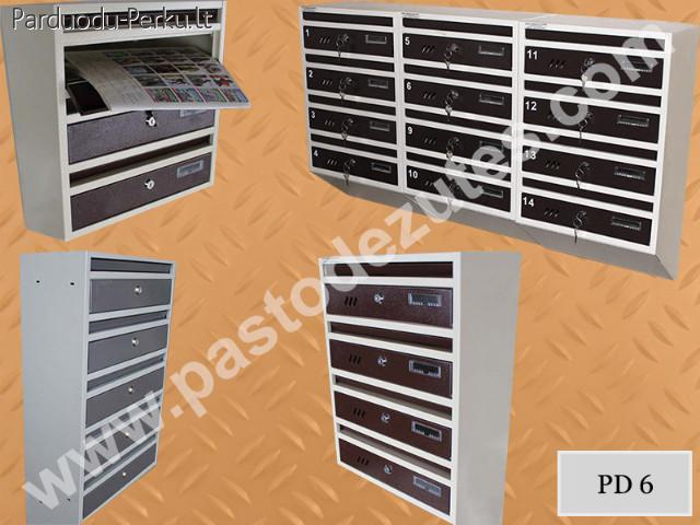 Senas pašto dėžutes keičiame naujomis