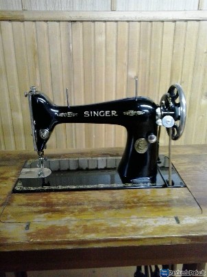 senovine SINGER siuvimo masina