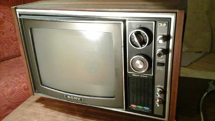Senovinis Sony televizorius