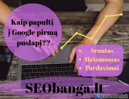 SEO paslaugos | Matomumui | Pardavimams