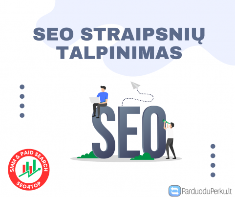 SEO straipsnių talpinimas