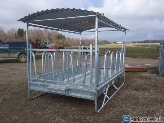 Šėrykla su padu ir stogu