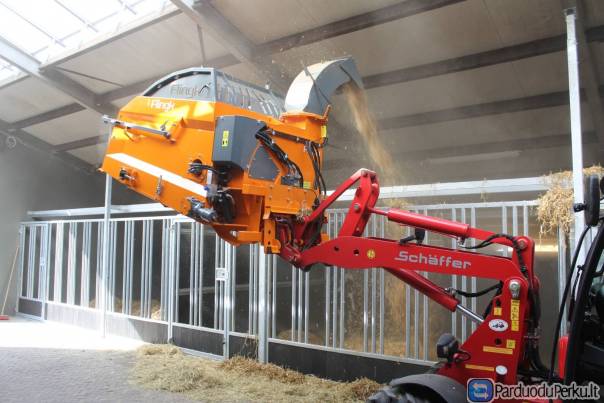 Šiaudų kreiktuvas, skleistuvas, pūstuvas SHC 1450 R