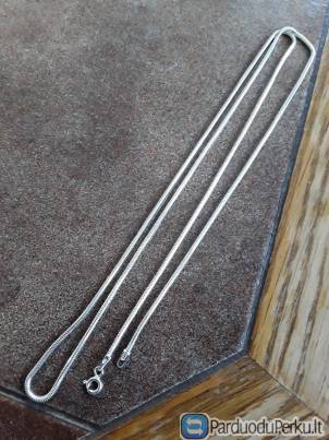 Sidabrine grandinele 65 cm