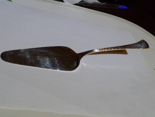 Sidabrinė lopetėlė tortui