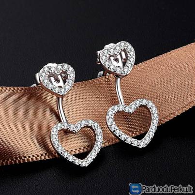 Sidabriniai auskarai