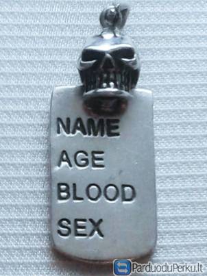 Sidabrinis pakabukas