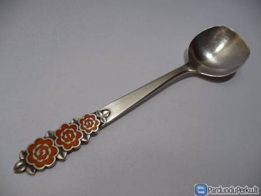 Sidabrinis šaukštelis cukrui, kavai