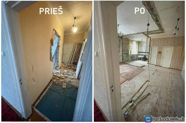 Sienu griovimas Klaipeda