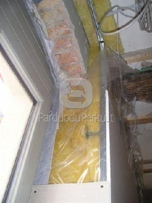 Sienu siltinimas is vidaus