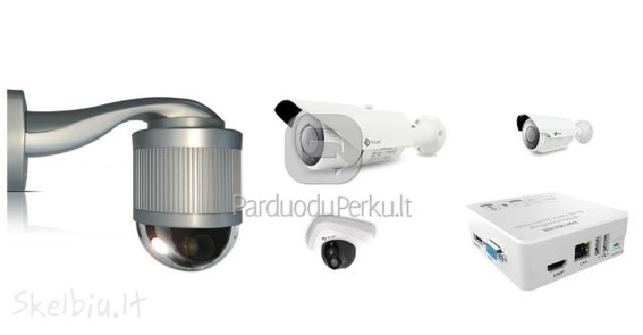 Signalizacijos,kameros,3g,Lan ir kitos sistemos