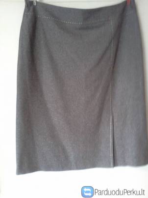 Sijonas rudos spalvos