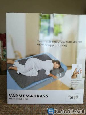 Šildomas čiužinukas Fasett 150 x 80 cm.