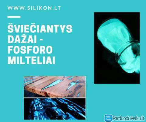 Silikon.lt : Šviečiantys dažai – fosforo milteliai