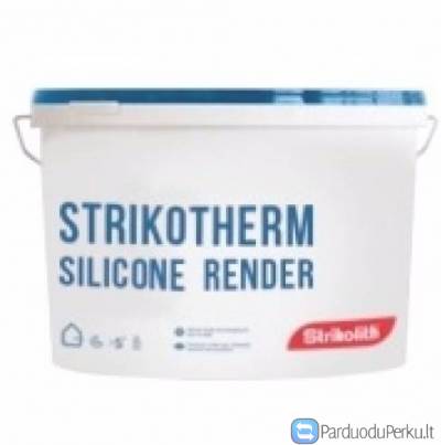 Pilnai Silikoninis Ilgaamžis tinkas Klaipėda STRIKOLITH STRIKOTHERM