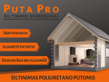 Šiltinimas poliuretano putomis! Dirbame visoje Lietuvoje!