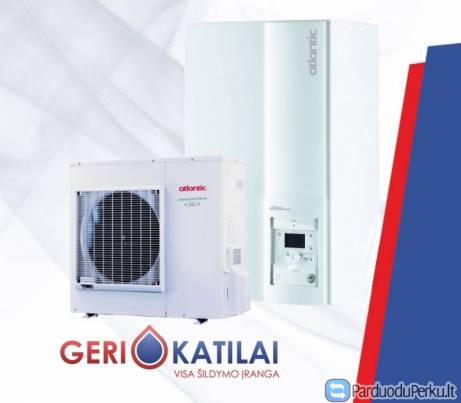 Šilumos siurblys ATLANTIC Alféa Extensa Duo+