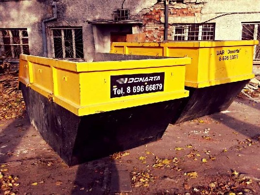 SIUKSLIU KONTEINERIAI TIK NUO 75 EUR - Kaunas