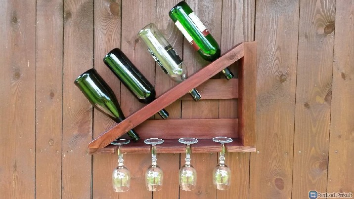 Šiuolaikiškas tikros medienos rankų darbo sieninis