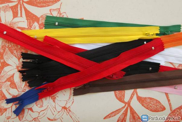 Siuvimo reikmenys, Siuvimo priedai, Spiralinis užtrauktukas