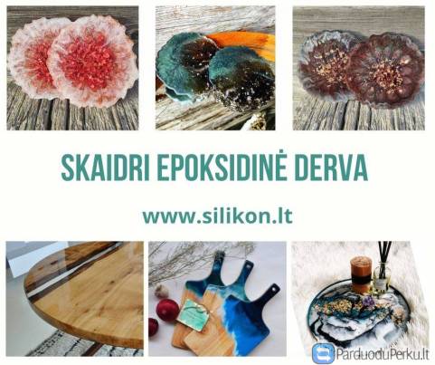 Skaidri epoksidinė derva