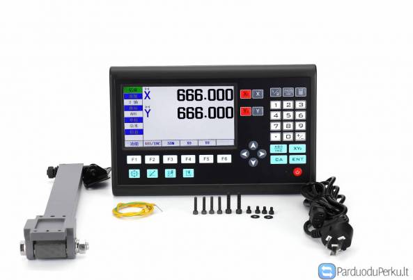 Skaitmeninė skalė tekinimo,frezavimo staklėms