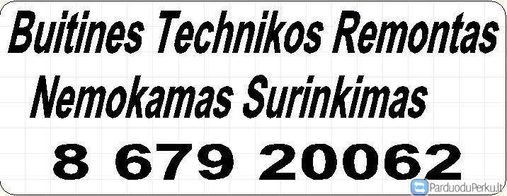 Skalbimo mašinų remontas Buitines Technikos Servisas Utena