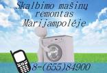 skalbimo masinu remontas Marijampoleje