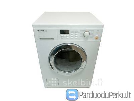 Skalbyklė-džiovyklė Miele Wt2670, korinis būgnas