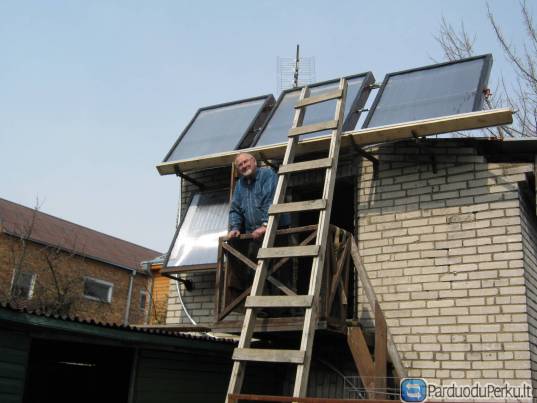 skardiniai radiatoriai ir kita