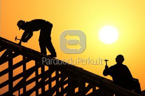 Skardinimas stogo darbai