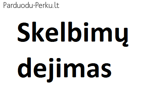 SKELBIMŲ DEJIMAS, TALPINIMAS PORTALUOSE