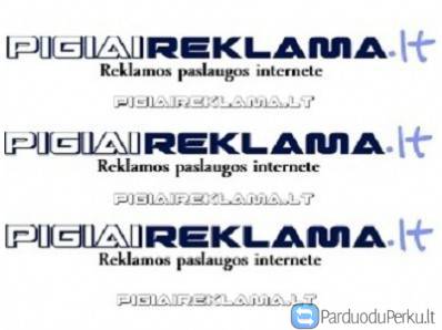Skelbimų talpinimas, reklama internete