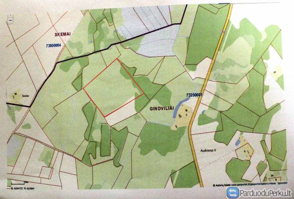 Sklypas Šileikių k.Obelių sen., Rokiškio r.