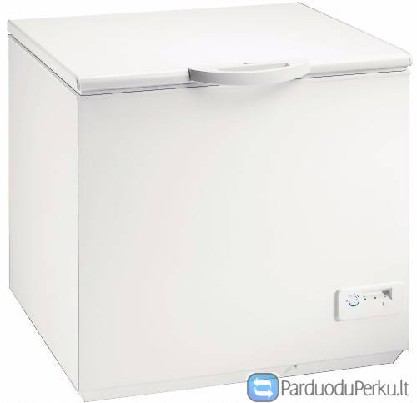 Skubiai parduodu mažai naudotą šaldiklį zanussi