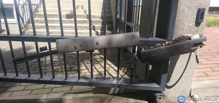 Skubus automatinių vartų remontas Vilniuje