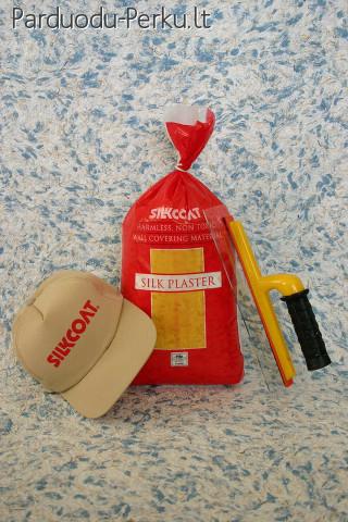 Skysti tapetai SILKCOAT apdailos medžiagos