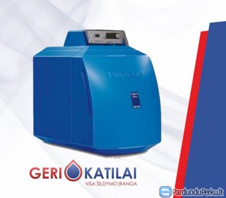 Skysto kuro kondensacinis katilas BUDERUS LOGAMAX PLUS GB 125