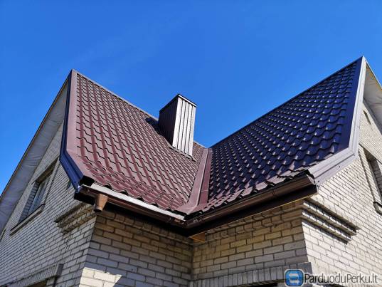 Įvairūs skardinimo darbai, latakų sistemos montavimas