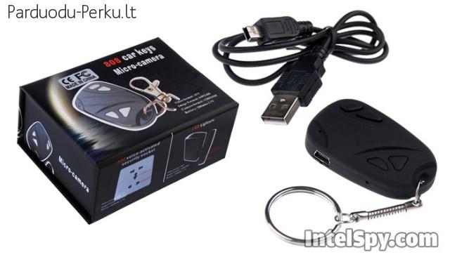 Slapta kamera signalizacijos pultelis